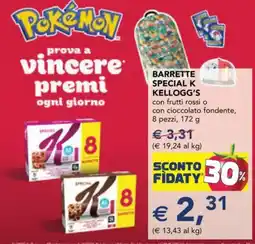 Esselunga Barrette Special K Kellogg's offerta