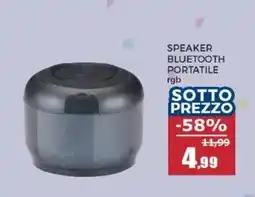 Happy Casa Speaker bluetooth portatile rgb offerta