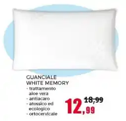 Happy Casa Guanciale White Memory offerta