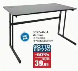 Happy Casa Scrivania Iper Maxi offerta