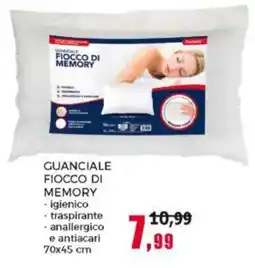 Happy Casa Guanciale fiocco di memory offerta