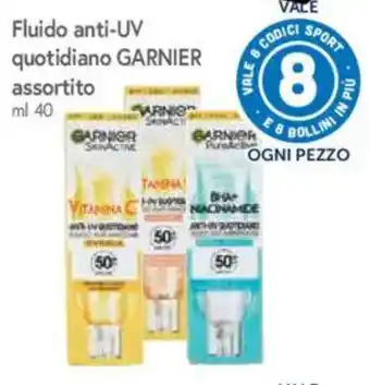 Fluido anti-UV quotidiano GARNIER assortito