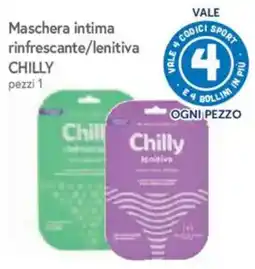 IperFamila Maschera intima rinfrescante/lenitiva Chilly offerta