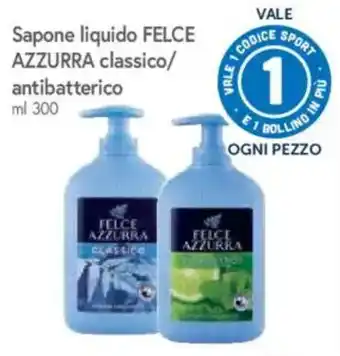 Sapone liquido Felce Azzurra classico