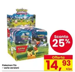 Interspar Pokemon Tin offerta