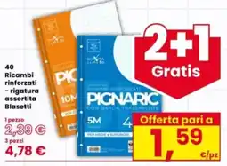 Interspar Ricambi rinforzati Blasetti offerta