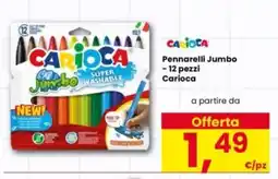 Interspar Pennarelli Jumbo Carioca offerta
