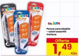 Interspar Penna cancellabile Carioca offerta