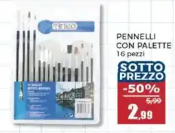 Happy Casa Pennelli con palette Artico offerta