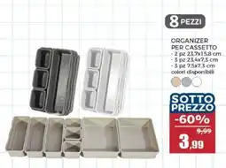 Happy Casa Organizer per cassetto offerta