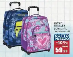 Happy Casa Seven trolley boy&girl offerta