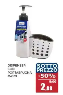 Happy Casa Dispenser con portaspugna offerta