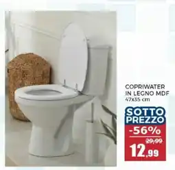 Happy Casa Copriwater in legno MDF offerta