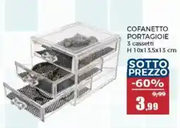Happy Casa Cofanetto portagioie offerta