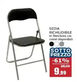 Happy Casa Sedia richiudibile offerta