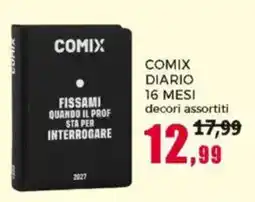 Happy Casa Comix diario 16 mesi offerta