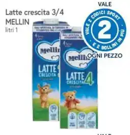 Galassia Latte crescita 3/4 Mellin offerta