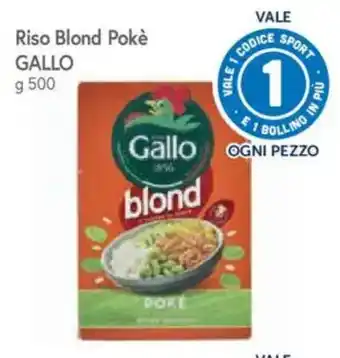 Riso Blond Pokè Gallo