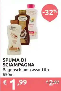 Ipersoap Spuma di Sciampagna Bagnoschiuma assortito offerta