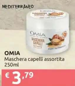 Ipersoap OMIA Maschera capelli assortita offerta