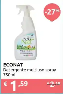 Ipersoap Econat Detergente multiuso spray offerta