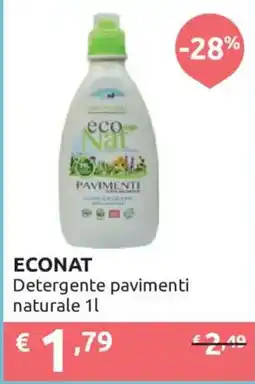 Ipersoap Econat Detergente pavimenti naturale offerta