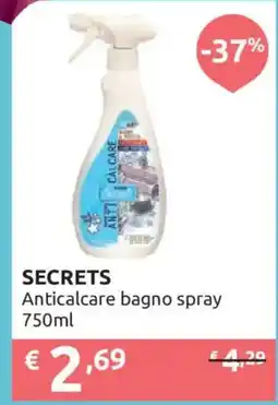 Ipersoap Secrets Anticalcare bagno spray offerta