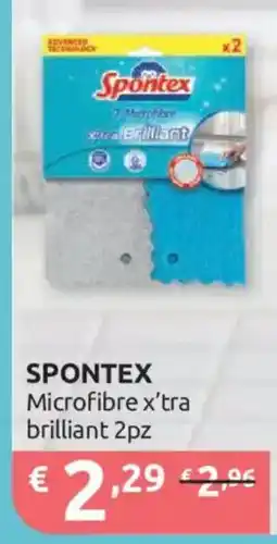 Ipersoap Spontex Microfibra x'tra brillant offerta