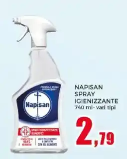 Happy Casa Napisan spray igienizzante offerta