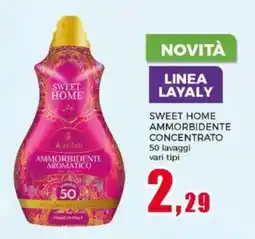 Happy Casa Sweet Home ammorbidente aromatico offerta