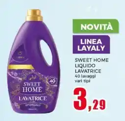 Happy Casa Sweet Home lavatrice offerta