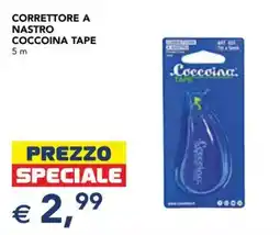 Esselunga Correttore a nastro Coccina tape offerta