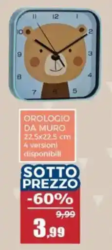 Happy Casa Orologio da muro offerta