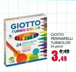 Happy Casa Giotto pennarelli turbolor offerta
