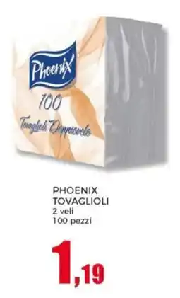 Happy Casa Phoenix tovaglioli offerta
