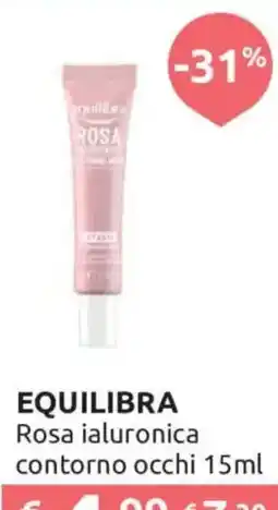 Ipersoap Equilibra Rosa ialuronica contorno occhi offerta