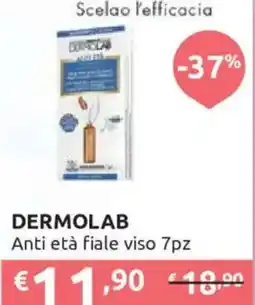 Ipersoap Dermolab Anti età fiale viso offerta