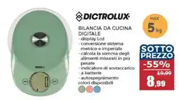 Happy Casa Bilancia da cucina digitale Dictrolux offerta