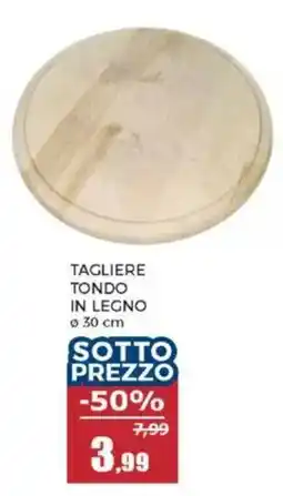 Happy Casa Tagliere tondo in legno offerta