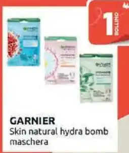 Ipersoap Garnier Skin natural hydra bomb maschera offerta