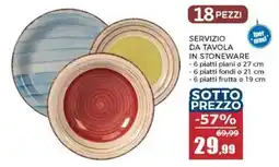 Happy Casa Servizio da tavola in stoneware offerta