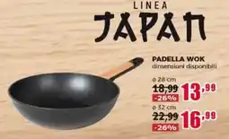 Happy Casa Padella wok linea japan offerta
