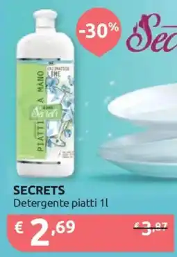 Ipersoap Secrets Detergente piatti offerta