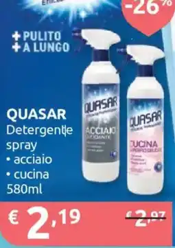Ipersoap Quasar Detergente spray offerta