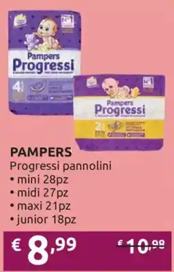 Ipersoap Pampers Progressi pannolini offerta
