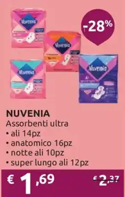 Ipersoap Nuvenia Assorbenti ultra offerta