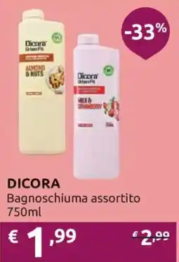 Ipersoap Dicora Bagnoschiuma assortito offerta