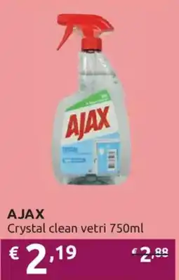 Ipersoap Ajax crystal clean vetri offerta