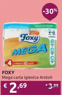 Ipersoap Foxy Mega carta igienica offerta