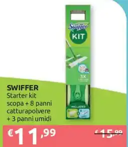 Ipersoap Swiffer starter kit offerta